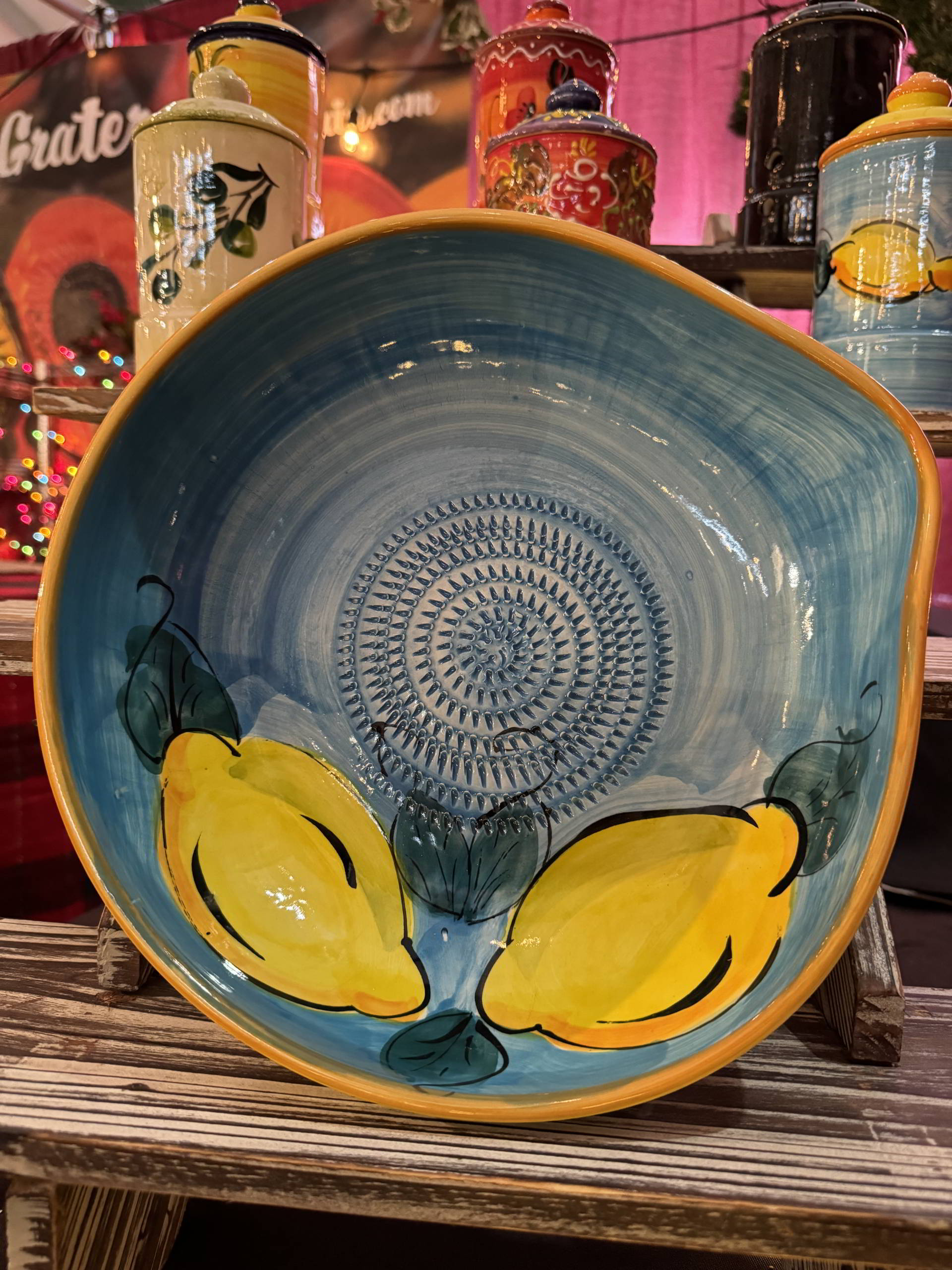 Limoncello Grater Bowl