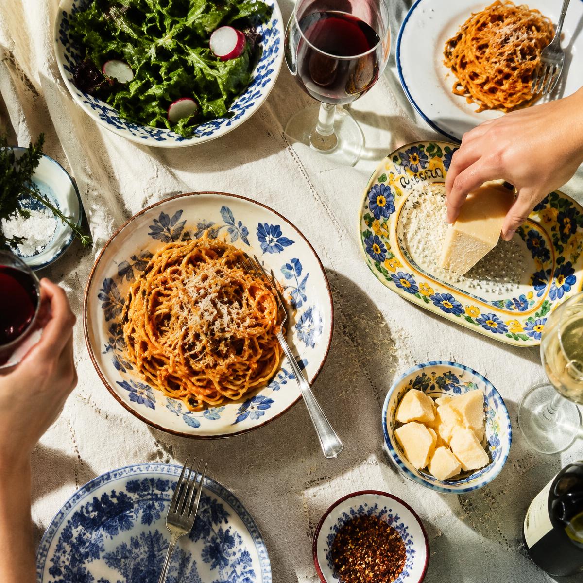 Table-Side Spaghetti